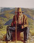 Famous Sheep Paintings - The Sheep Herder